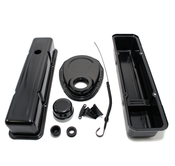 Dress up kit svart Chevrolet small block - Bild 2