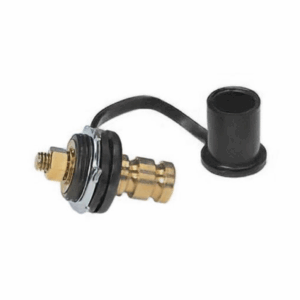 Extern batteripol svart