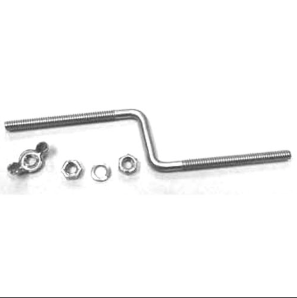 Pinnbult förskjuten luftrenare