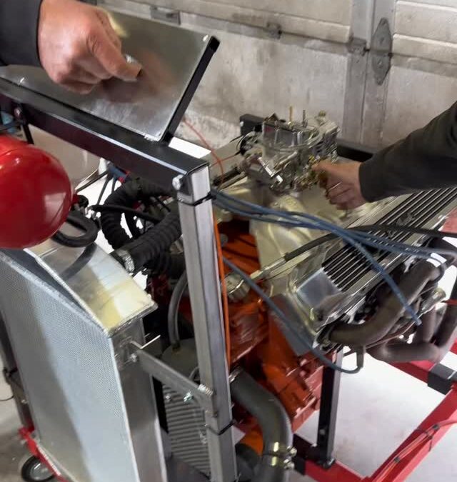 Mopar big block first start-up 😍 Nu är denna motor bromsad och klar…