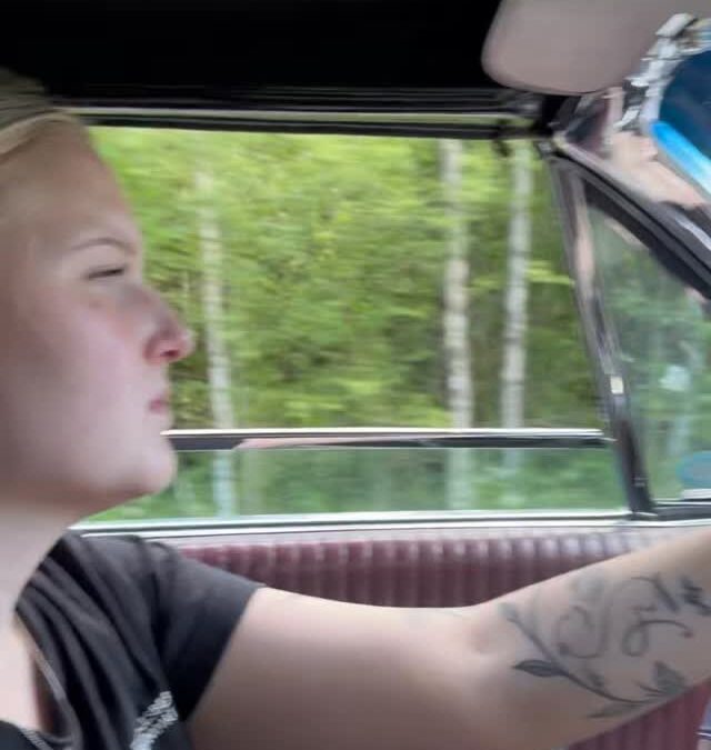 Så var vi klara med denna Cadillac Eldorado cab 😍.