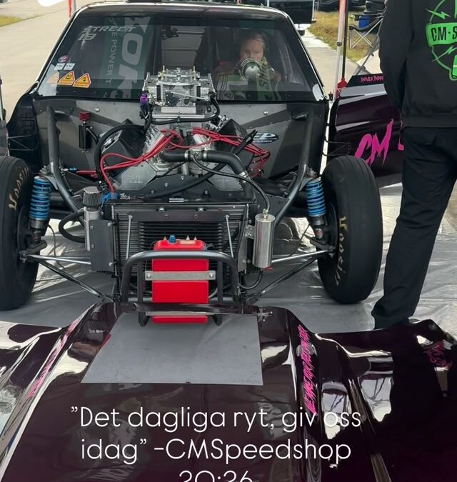 CM Speedshop är här: Kjula Dragway.