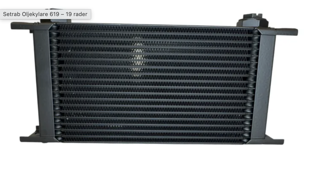Setrab Oljekylare 619 – 19 rader